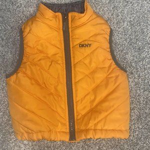 DNKY Orange Vest Baby 12 Months